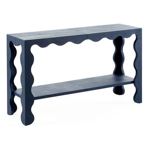 Jonathan Adler Flow Leather Console