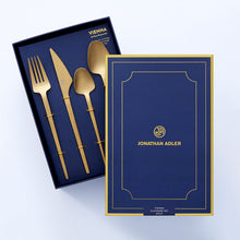 Load image into Gallery viewer, Jonathan Adler Vienna Flatware- Gold