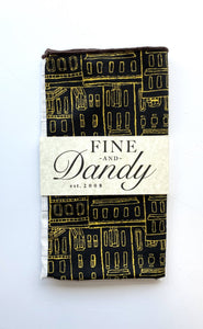 Fine and Dandy City Planner Panelled Pocket Square