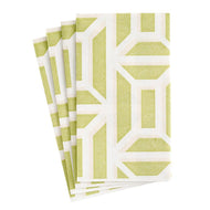 Caspari Garden Gate Paper Linen Guest Napkins