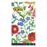 Caspari Cloisters Garden in White Guest Towels- 15 Per Package