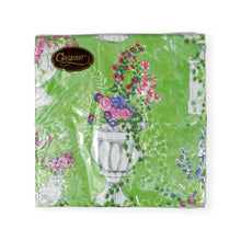Load image into Gallery viewer, Caspari Jardin De Luxembourg Paper Cocktail Napkins - 20 per Package