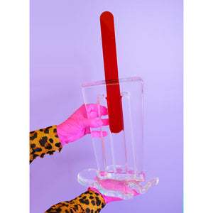 Betsy Enzensberger Crystal Clear Red Pop