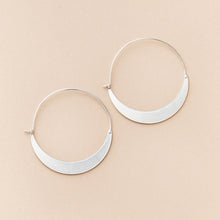Load image into Gallery viewer, Scout Crescent Hoop Earrings