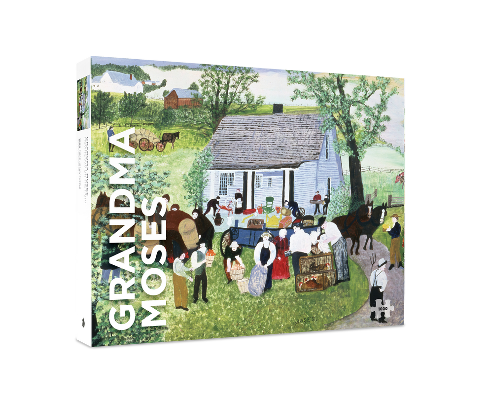 Grandma Moses: Moving Day on the Farm 1000-Piece Jigsaw Puzzle