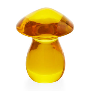 Jonathan Adler Yellow Acrylic Mushroom Objet