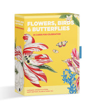 Load image into Gallery viewer, Flowers, Birds &amp; Butterflies Celebrations Boxed Notecards