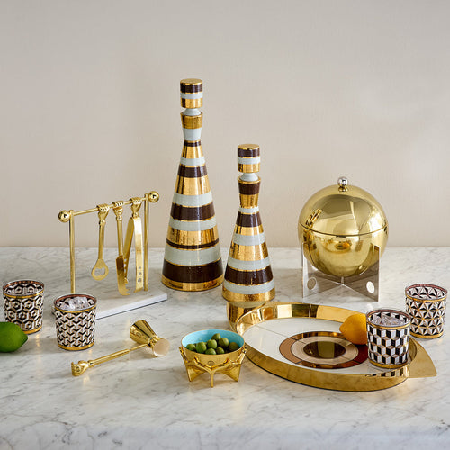 Jonathan Adler Chroma Bronze Decanter