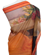 Load image into Gallery viewer, Flaming June Scarf