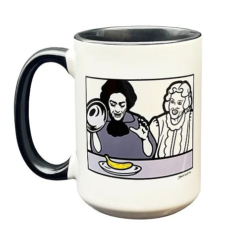 Trevor Wayne Horror Banana Baby Jane Mug