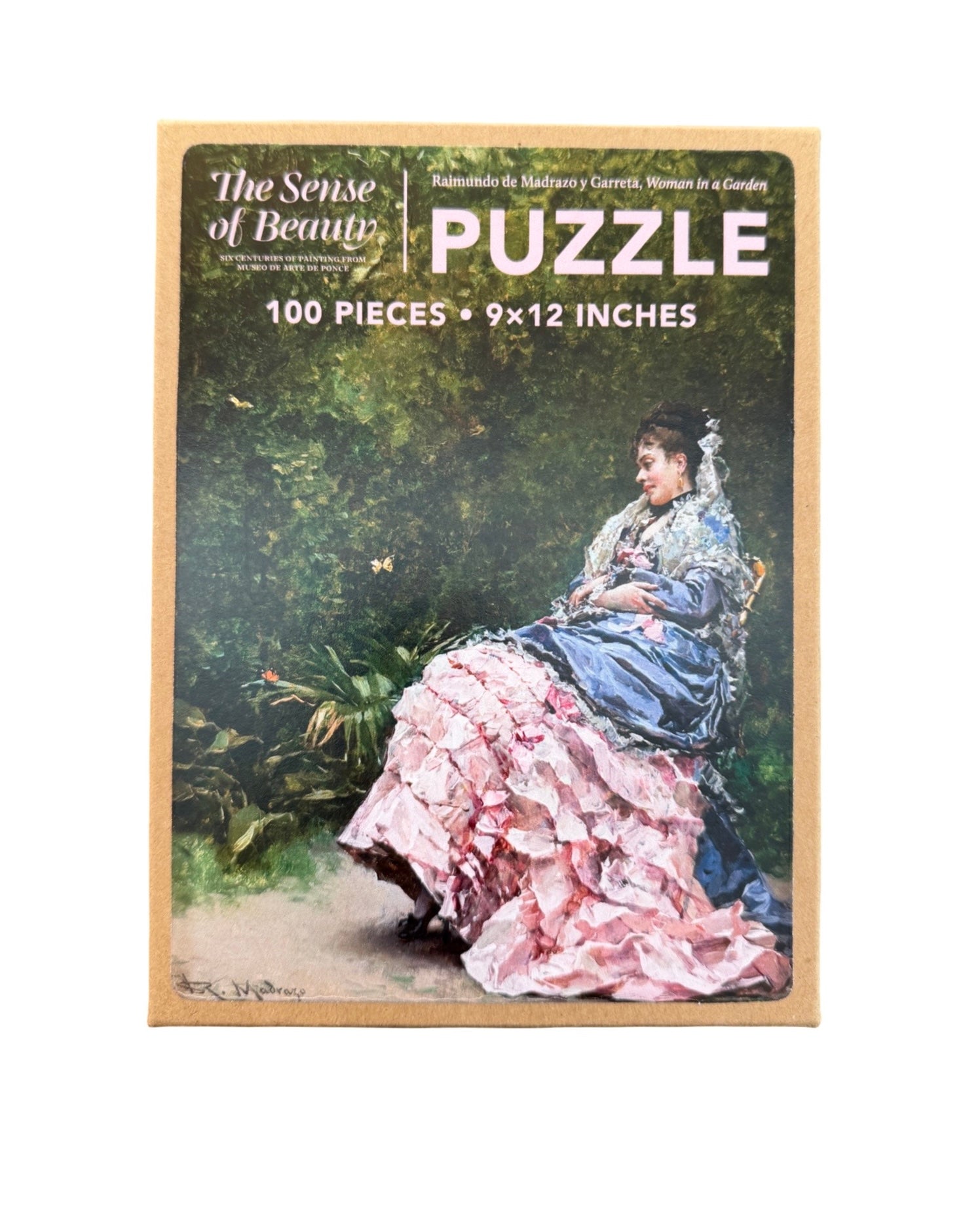 Woman in Garden 100 Piece Puzzle – OKCMOA STORE