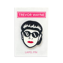 Load image into Gallery viewer, Trevor Wayne Edith Head Lapel Pin