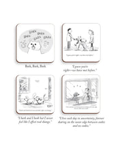 Load image into Gallery viewer, New Yorker Dog Coaster Set