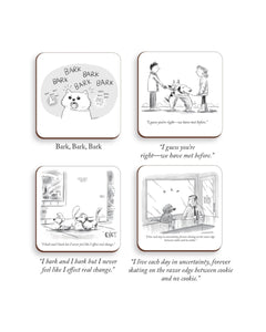 New Yorker Dog Coaster Set