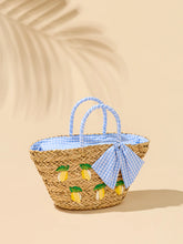 Load image into Gallery viewer, Shiraleah Limoncello Tote- Natural