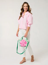 Load image into Gallery viewer, Shiraleah Robbie Mini Tote- Floral Ivory