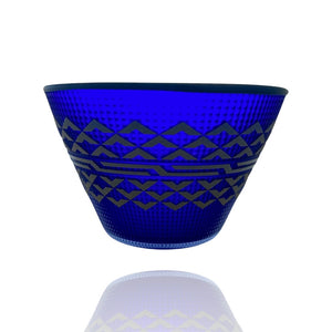 Singletary Tlingit Cobalt Blue Basket