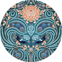 Load image into Gallery viewer, Catherine Marion: Huia and Chrysanthemum 500-Piece Circular Jigsaw Puzzle