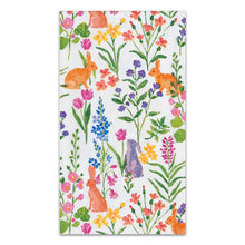 Load image into Gallery viewer, Caspari Bunny Field Guest Towel