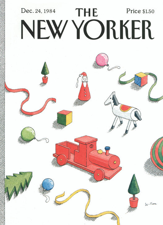 New Yorker Christmas Toys Holiday Card Set