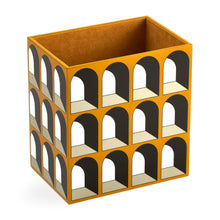 Load image into Gallery viewer, Jonathan Adler Arcade Lacquer Wastebasket