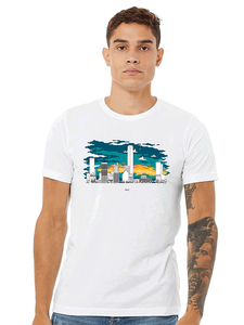 Downtown OKC Glow T-Shirt- White