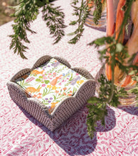 Load image into Gallery viewer, Caspari Bunny Field Cocktail Napkins - 20 Per Package