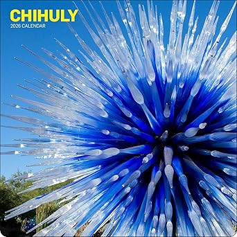 Chihuly 2026 Wall Calendar