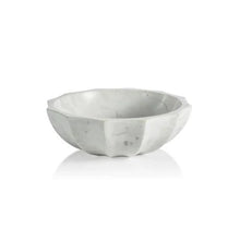 Load image into Gallery viewer, Scalloped Kenzi Marble Bowl