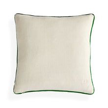 Load image into Gallery viewer, Adler Pompidou Green Quatrefoil Pillow