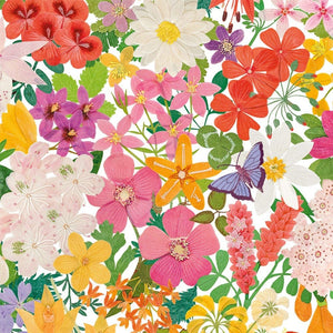 Caspari Halsted Floral Gift Wrapping Paper - 30" x 8' Roll