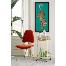 Load image into Gallery viewer, Jonathan Adler Leopard Beaded Wall Art