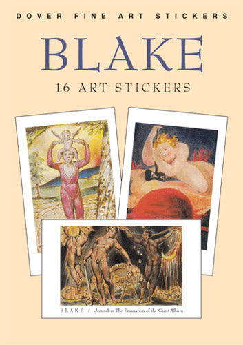 Dover Fine Art Stickers- Blake