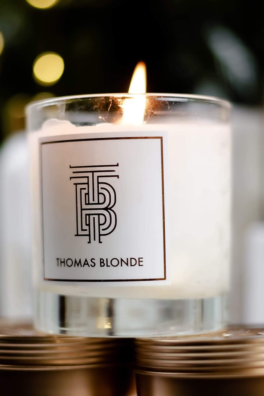 Thomas Blonde Desert Winter Candle