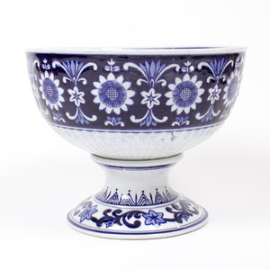 Blue and White Chinoiserie Fruit Bowl