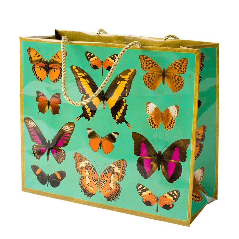 Caspari Deyrolle Butterflies Gift Bag