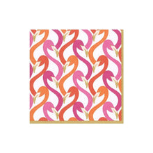 Load image into Gallery viewer, Caspari Flamingo Flock Paper Cocktail Napkins