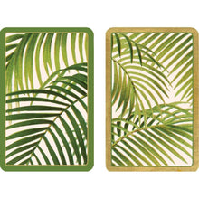 Load image into Gallery viewer, Caspari Under the Palms Large Type Playing Cards-Double Deck