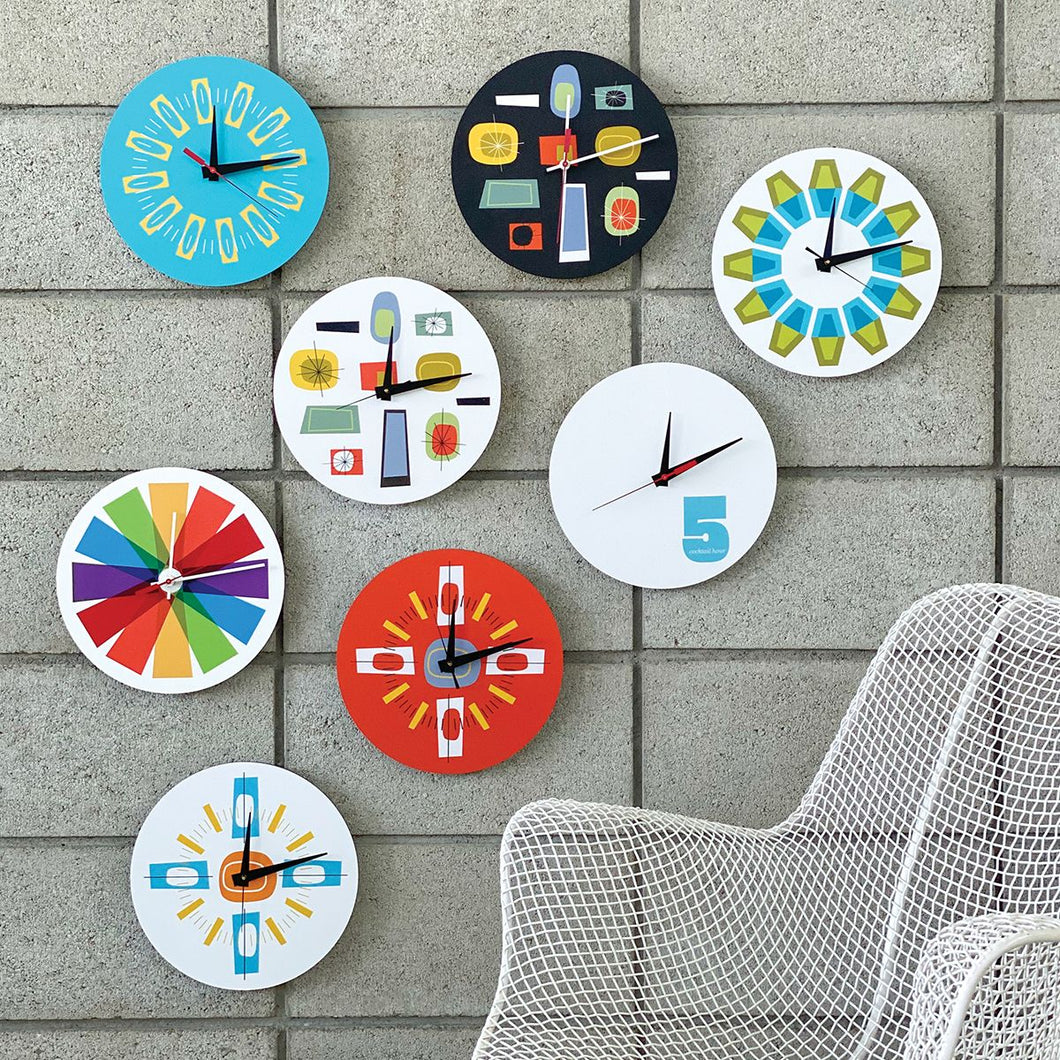 Destination PSP Rainbow Wall Clock