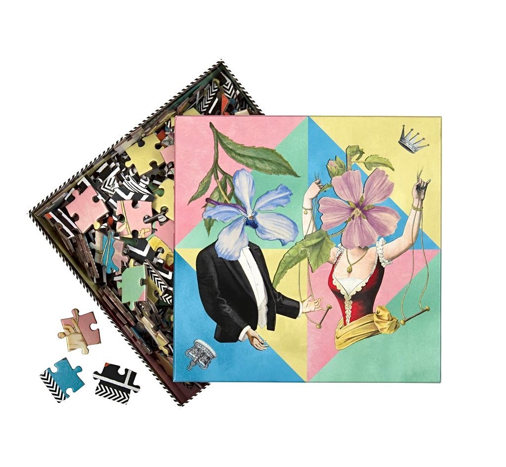 Christian Lacroix Let's Play Two Sided Jigsaw Puzzle
