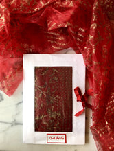 Load image into Gallery viewer, Isabelle de Borchgrave Rouge Paper Scarf