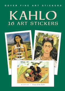 Dover Fine Art Stickers- Frida Kahlo