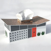 Load image into Gallery viewer, Mid Century Butterfly House Tissue Box Cover