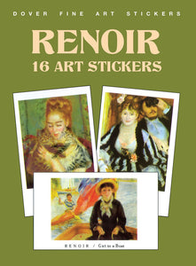 Dover Fine Art Stickers- Renoir