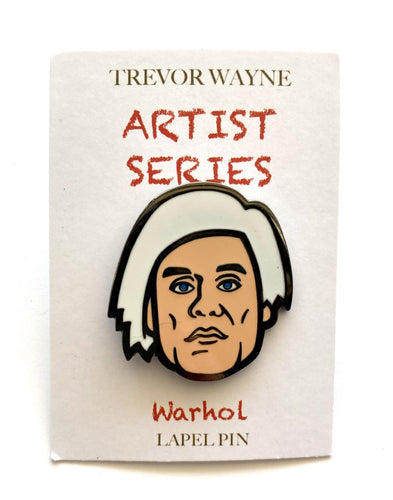 Trevor Wayne Warhol Lapel Pin