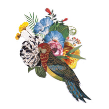 Load image into Gallery viewer, Christian Lacroix Birds Sinfonia Fan Diecut Boxed Notecards