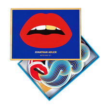 Load image into Gallery viewer, Jonathan Adler Lips Notecard Set