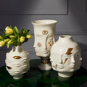 Jonathan Adler Gilded Gala Round Vase