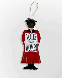 St. Nicolas Red Suffragette Ornament