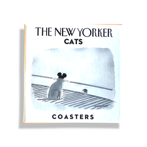 New Yorker Cat Coaster Set